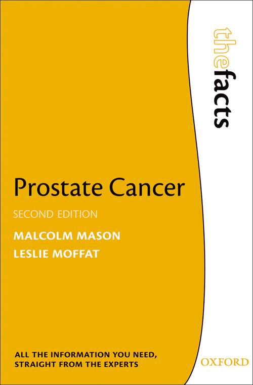 Book cover of Prostate Cancer (2) (The Facts)