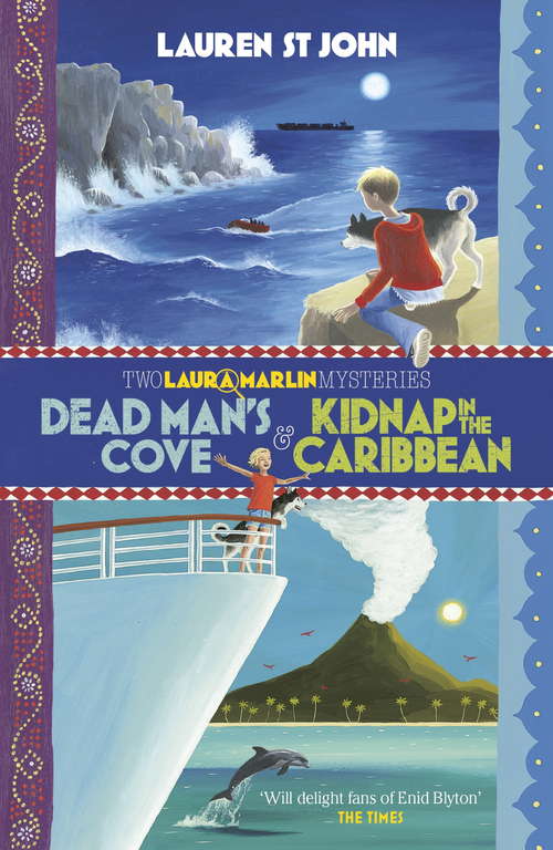 Book cover of Dead Man's Cove and Kidnap in the Caribbean: 2in1 Omnibus of books 1 and 2 (Laura Marlin Mysteries #1)