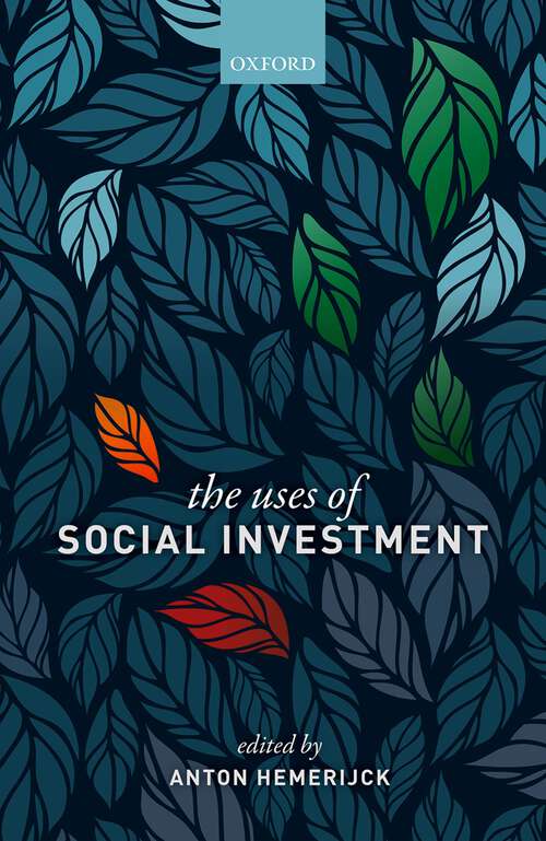 Book cover of The Uses of Social Investment