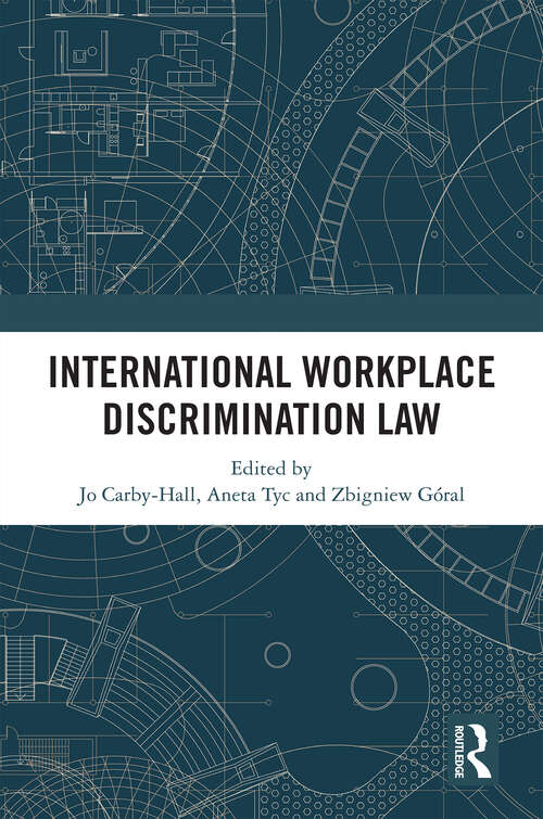 Book cover of International Workplace Discrimination Law