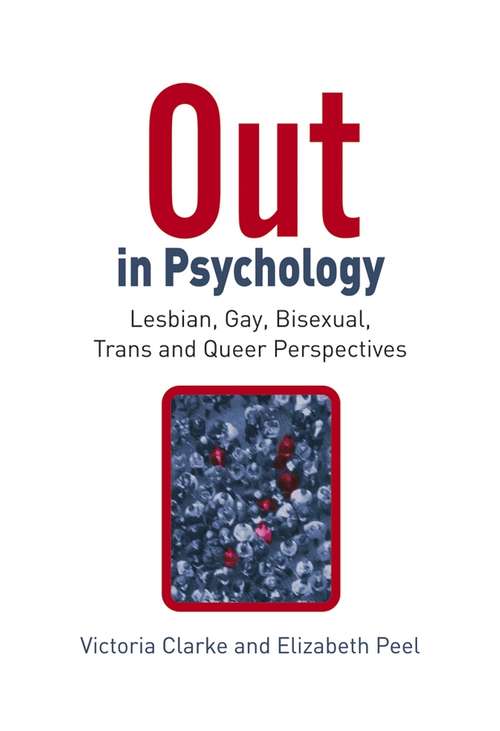 Book cover of Out in Psychology: Lesbian, Gay, Bisexual, Trans and Queer Perspectives