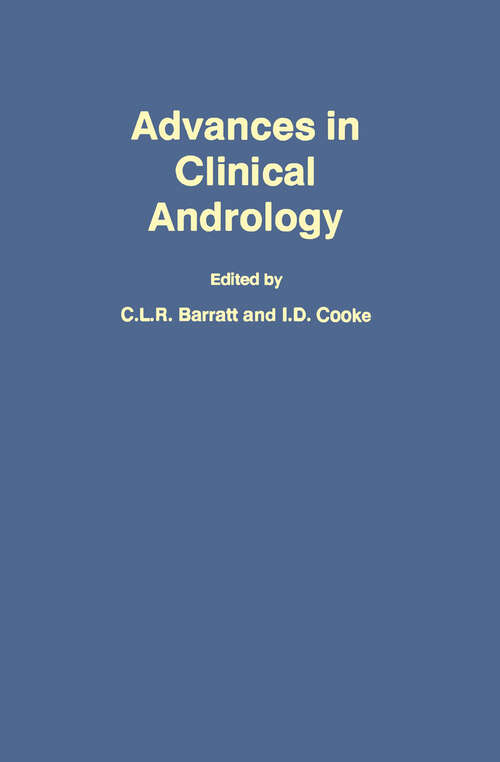 Book cover of Advances in Clinical Andrology (1988)