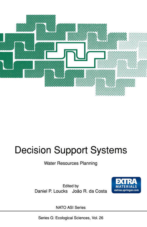 Book cover of Decision Support Systems: Water Resources Planning (1991) (Nato ASI Subseries G: #26)