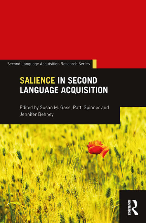 Book cover of Salience in Second Language Acquisition (Second Language Acquisition Research Series)