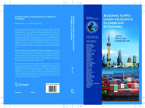 Book cover of Building Supply Chain Excellence in Emerging Economies (2007) (International Series in Operations Research & Management Science #98)