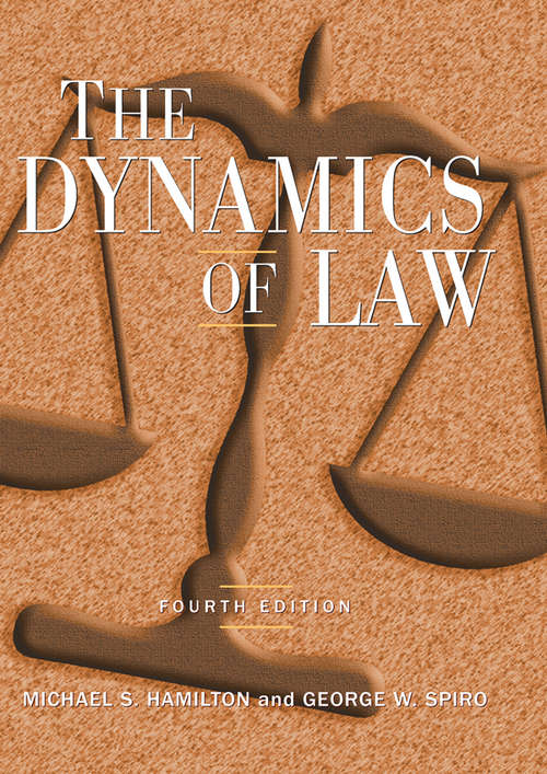 Book cover of The Dynamics of Law (4)
