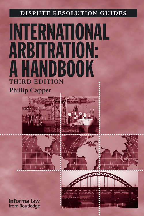 Book cover of International Arbitration: A Handbook