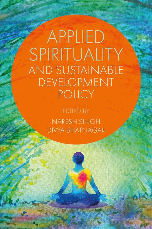 Book cover of Applied Spirituality and Sustainable Development Policy