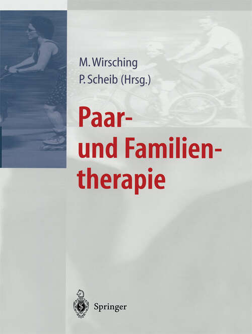 Book cover of Paar- und Familientherapie (2002)