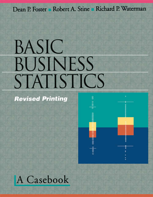 Book cover of Basic Business Statistics: A Casebook (1998)