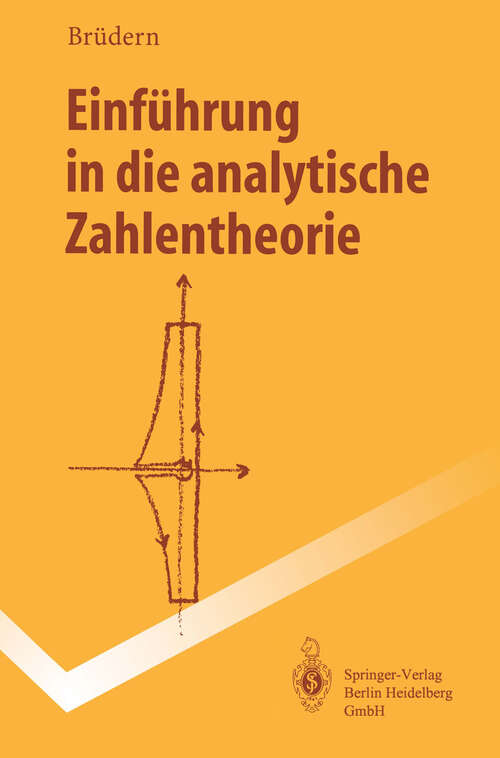 Book cover of Einführung in die analytische Zahlentheorie (1995) (Springer-Lehrbuch)