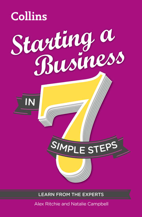 Book cover of Starting a Business in 7 simple steps (ePub edition)