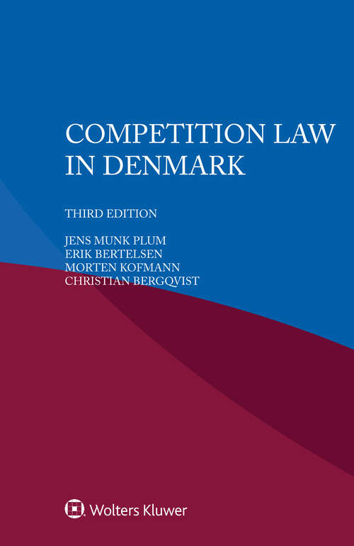 Book cover of Competition Law in Denmark (3)