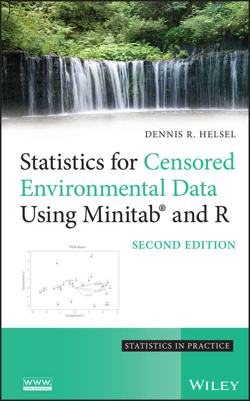 Book cover of Statistics for Censored Environmental Data Using Minitab and R (2)
