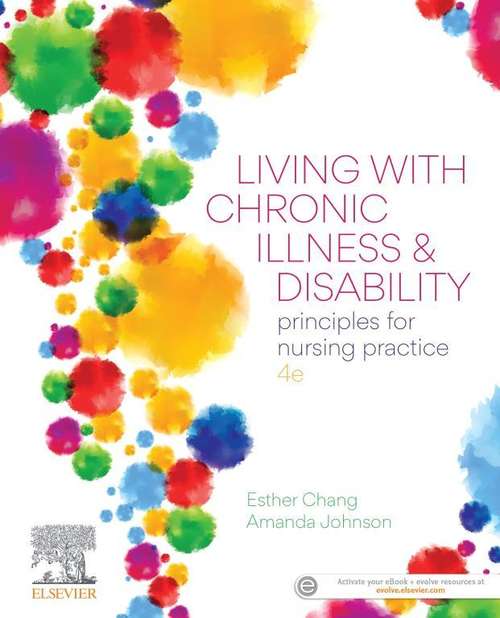 Book cover of Living with Chronic Illness and Disability: Principles for nursing practice (3)