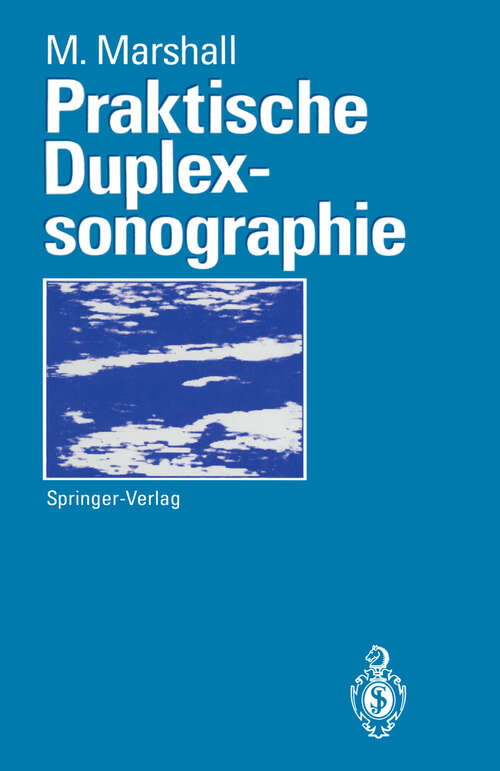 Book cover of Praktische Duplexsonographie (1993)