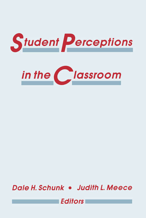 Book cover of Student Perceptions in the Classroom