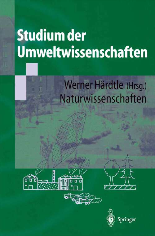 Book cover of Studium der Umweltwissenschaften: Naturwissenschaften (2002) (Studium der Umweltwissenschaften)