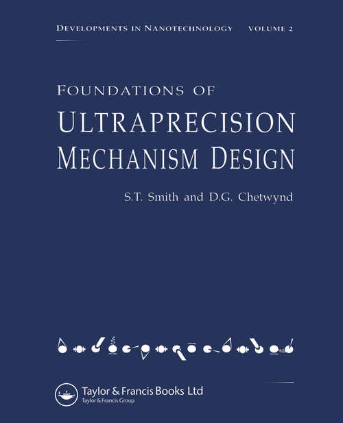 Book cover of Foundations of Ultra-Precision Mechanism Design