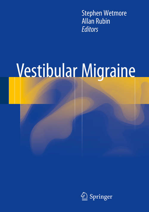 Book cover of Vestibular Migraine (2015)