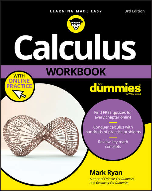 Book cover of Calculus Workbook For Dummies (3)