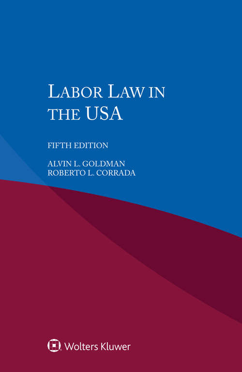 Book cover of Labour Law in the USA (5)