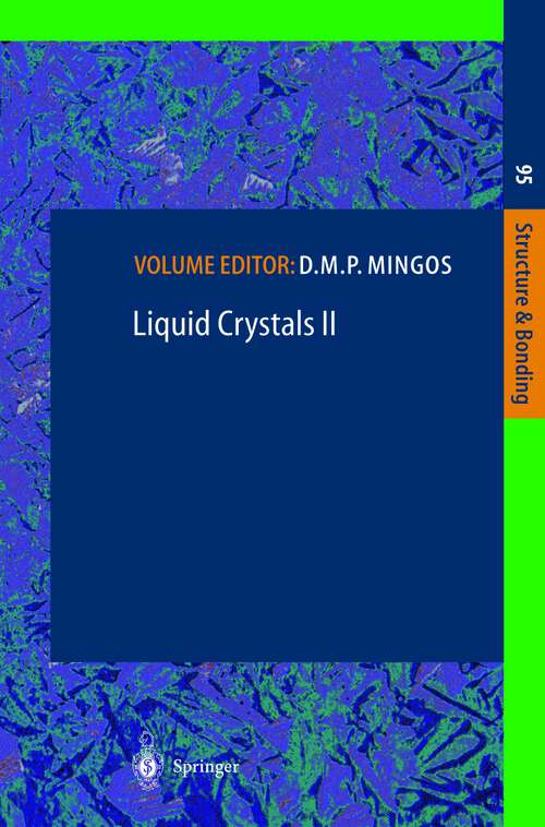 Book cover of Liquid Crystals II (1999) (Structure and Bonding #95)