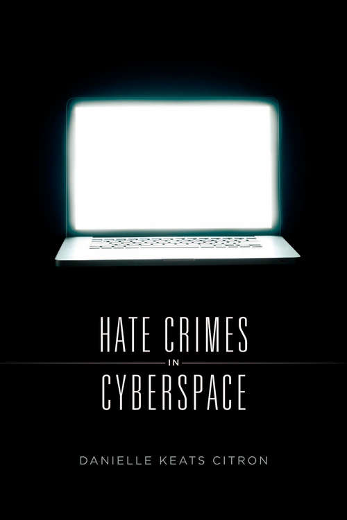 Book cover of Hate Crimes in Cyberspace