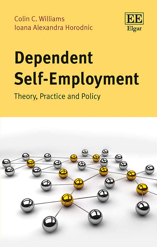 Book cover of Dependent Self-Employment: Theory, Practice and Policy