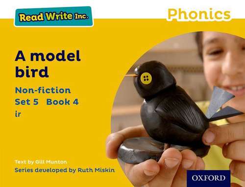 Book cover of A Model Bird - Read Write Inc.. Phonics. Storybook (PDF)