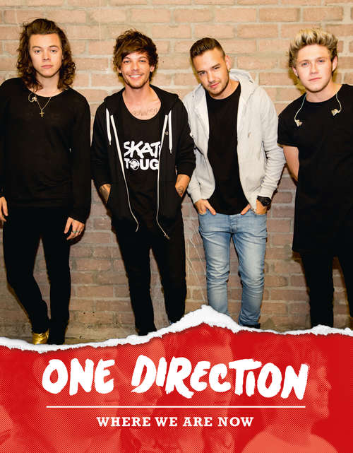 Book cover of One Direction: Where We Are Now (ePub edition)