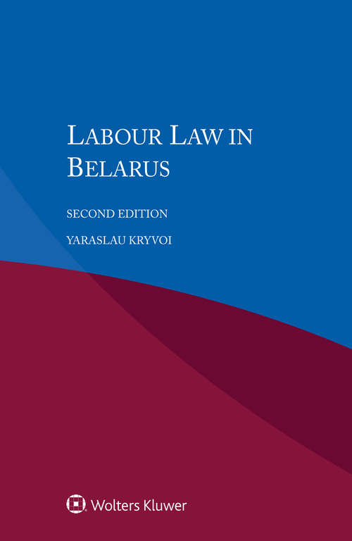 Book cover of Labour Law in Belarus (2)