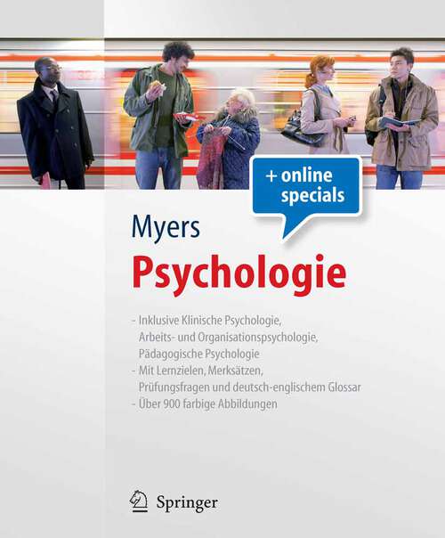 Book cover of Psychologie (2. Aufl. 2008) (Springer-Lehrbuch)