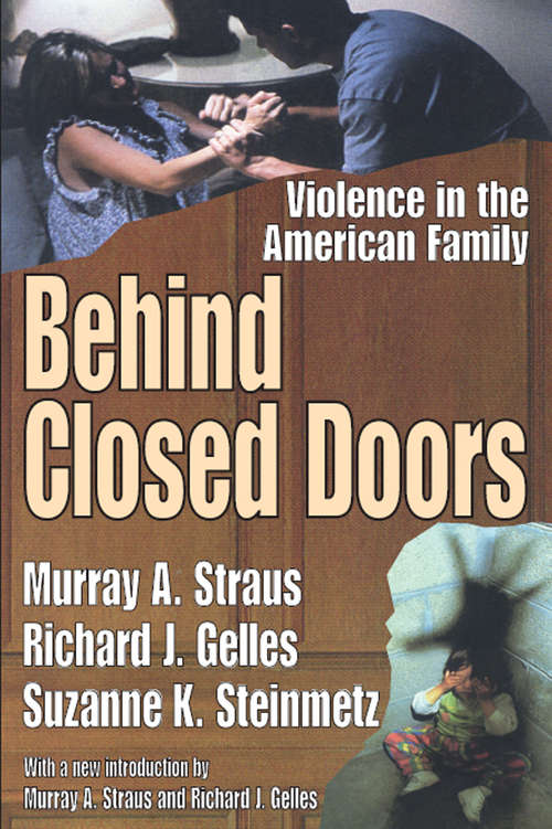 Book cover of Behind Closed Doors: Violence in the American Family