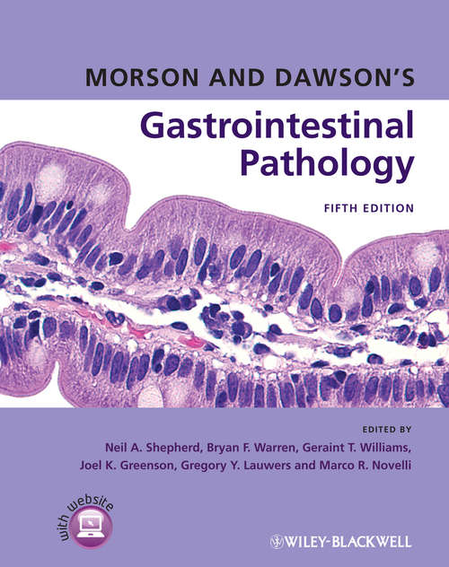 Book cover of Morson and Dawson's Gastrointestinal Pathology (5)