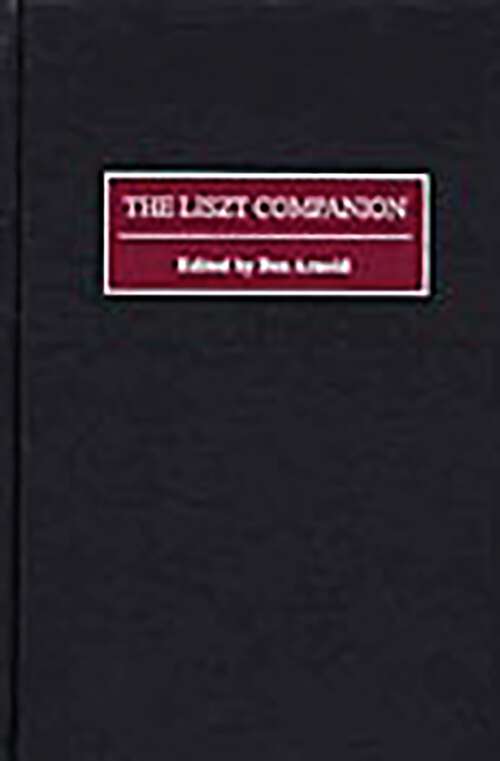 Book cover of The Liszt Companion (Non-ser.)