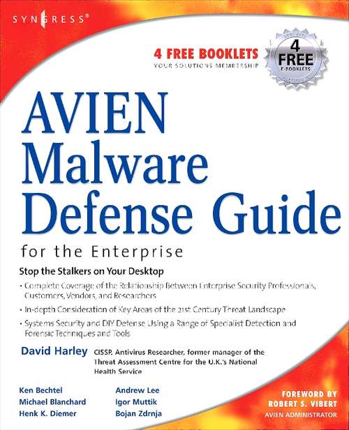 Book cover of AVIEN Malware Defense Guide for the Enterprise