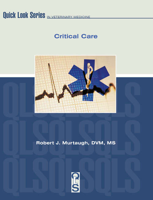 Book cover of Critical Care