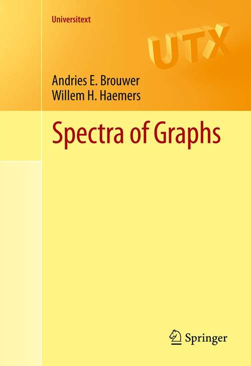 Book cover of Spectra of Graphs (2012) (Universitext)