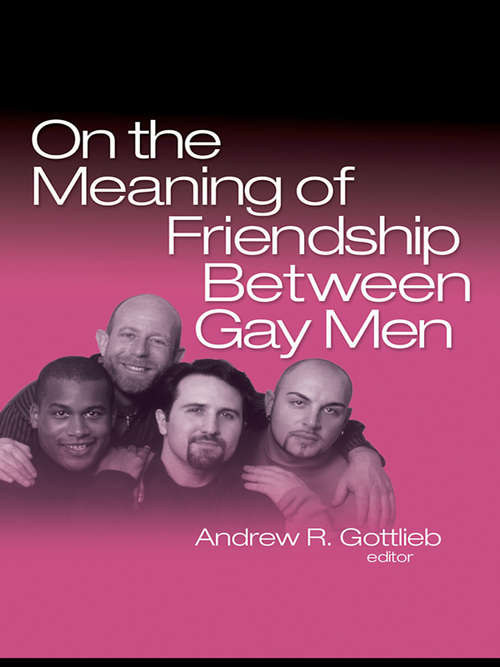 Book cover of On the Meaning of Friendship Between Gay Men (PDF)
