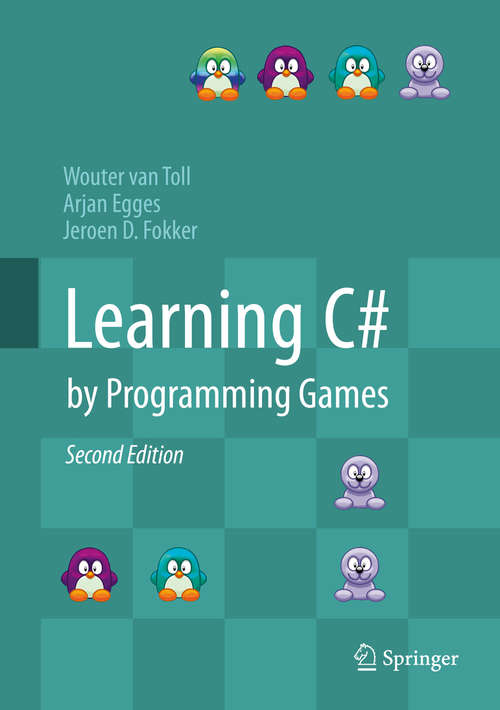 Book cover of Learning C# by Programming Games (2nd ed. 2019)