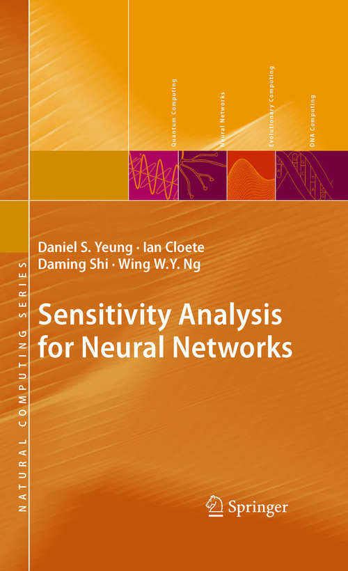 Book cover of Sensitivity Analysis for Neural Networks (2010) (Natural Computing Series)