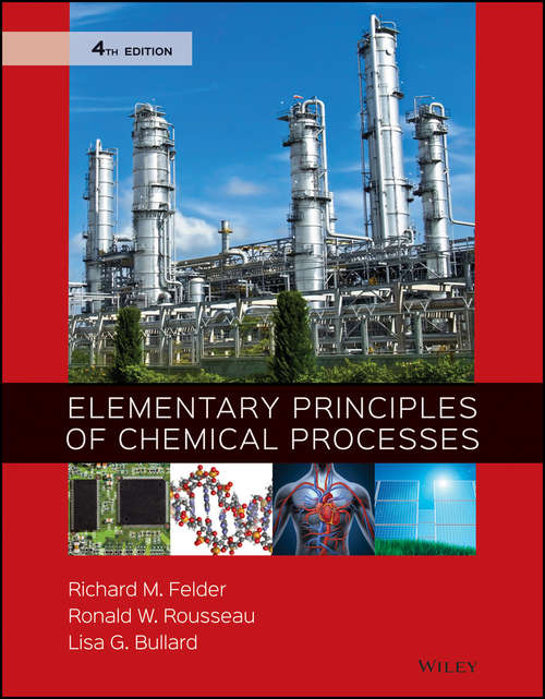 Book cover of Elementary Principles of Chemical Processes (3)