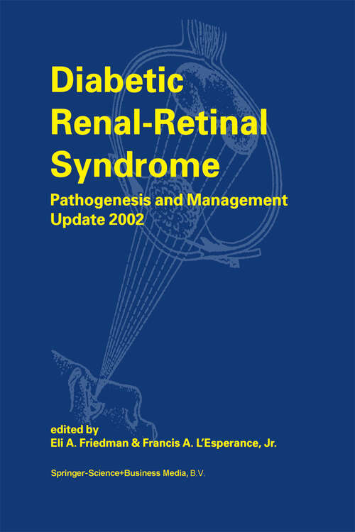 Book cover of Diabetic Renal-Retinal Syndrome: Pathogenesis and Management Update 2002 (2002)