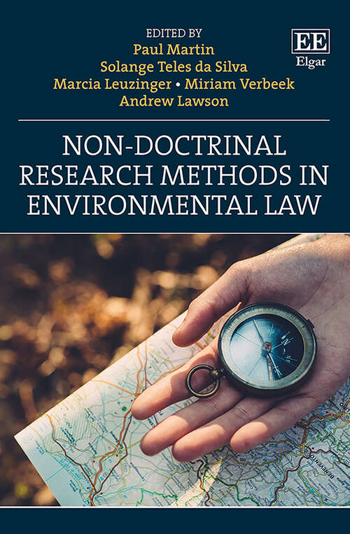 Book cover of Non-doctrinal Research Methods in Environmental Law