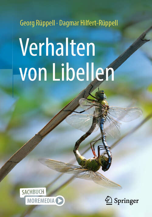 Book cover of Verhalten von Libellen (2024)