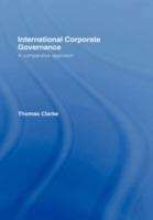 Book cover of International Corporate Governance: A Comparative Approach