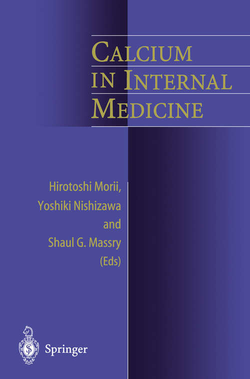 Book cover of Calcium in Internal Medicine (2002)