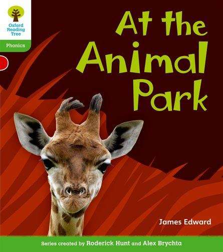 Book cover of Oxford Reading Tree, Stage 2, Floppy's Phonics Non-fiction: At the Animal Park (2011 edition)