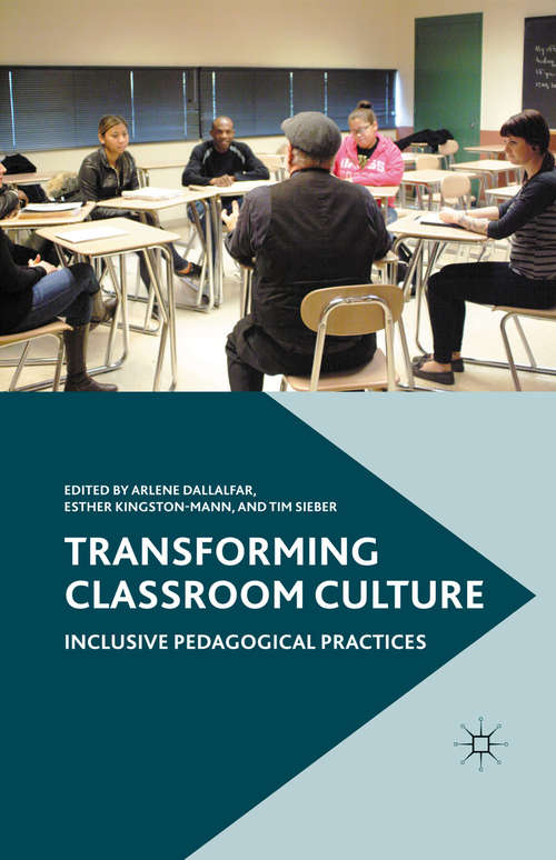 Book cover of Transforming Classroom Culture: Inclusive Pedagogical Practices (2011)